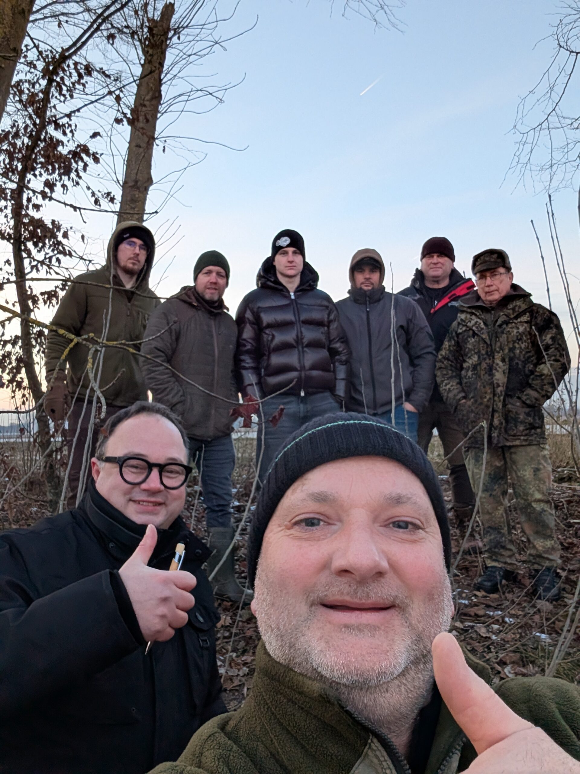 v.l. Christian Trautmann, Thomas Engler, Bernhard Künzel, Hans Gschwind, Klaus Pfuntner, René Güttler, Stefan Plendl